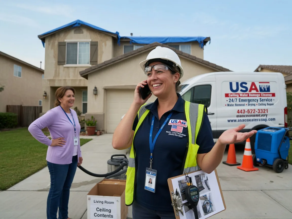 Ceiling Water Damage Restoration Hildreth, NE FAQs